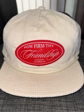 Ohio State How Firm Thy Friendship Rope-Trim Hat